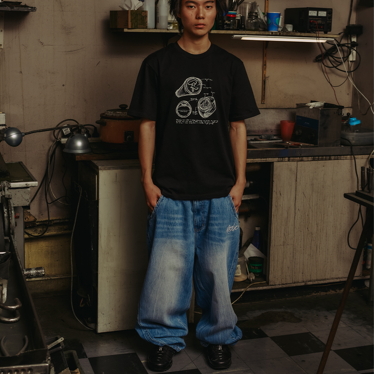New Era Baggy Denim Jean (Ocean Blue)