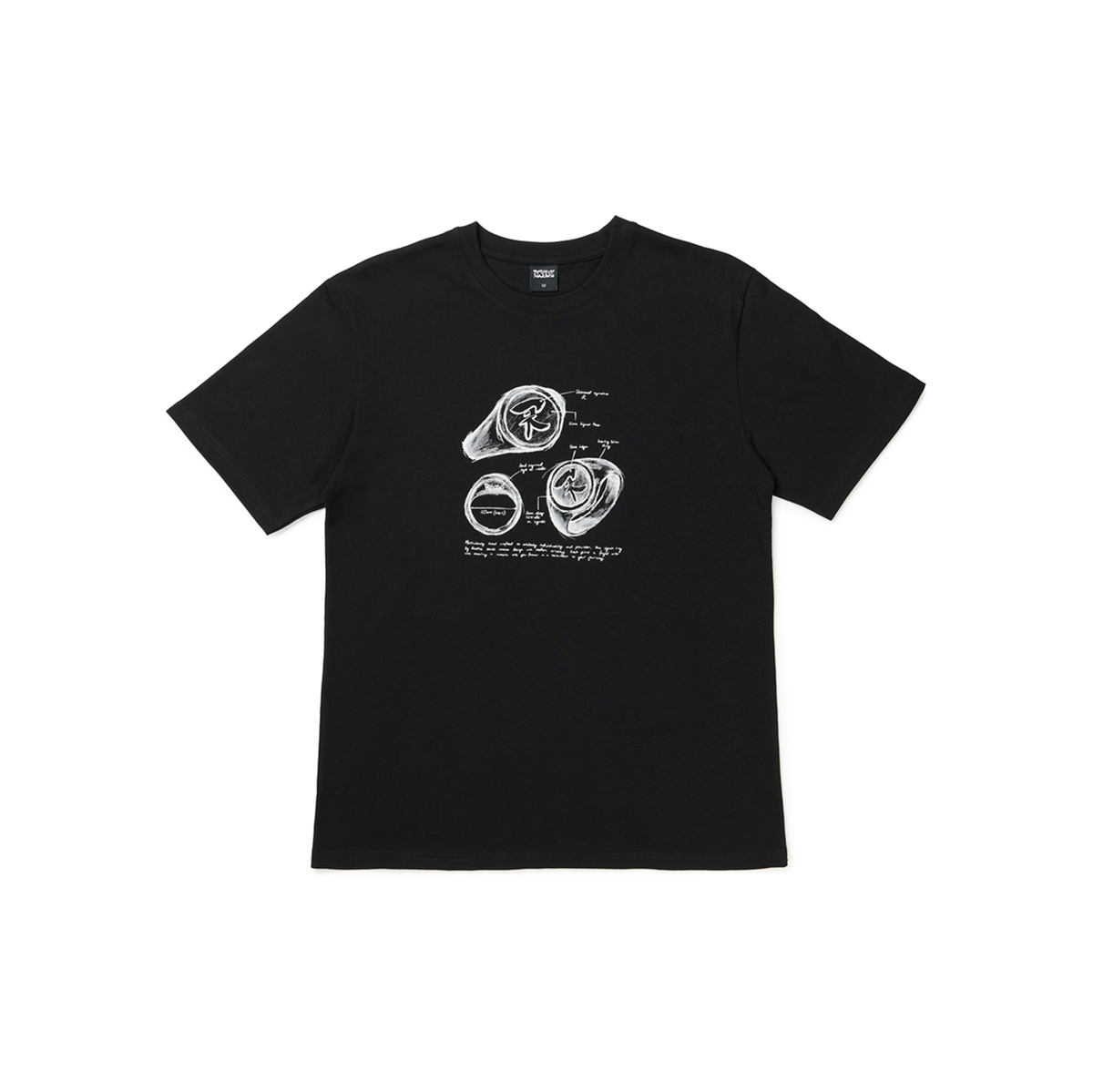 Ring tee (Black)