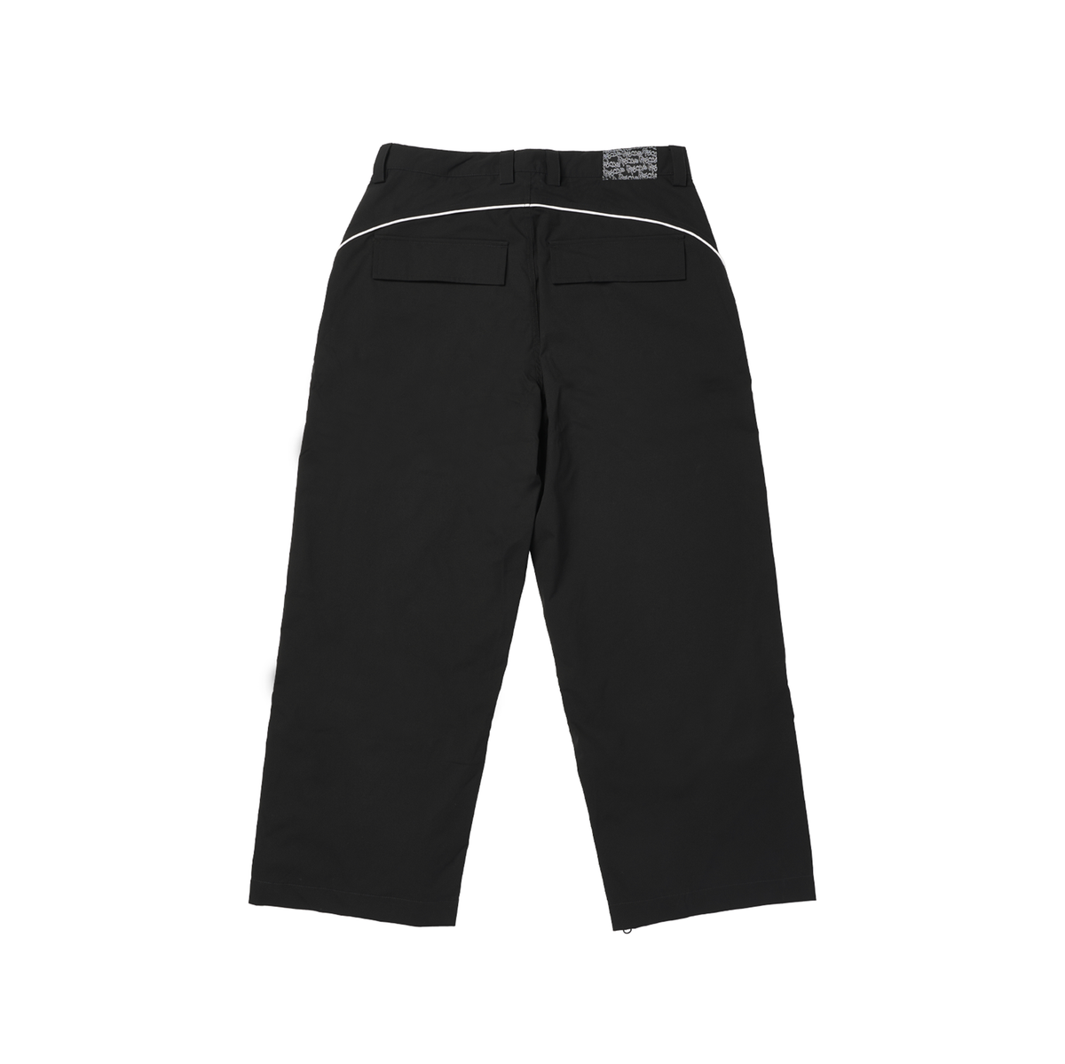 Baggy Track Snowpants (Black)
