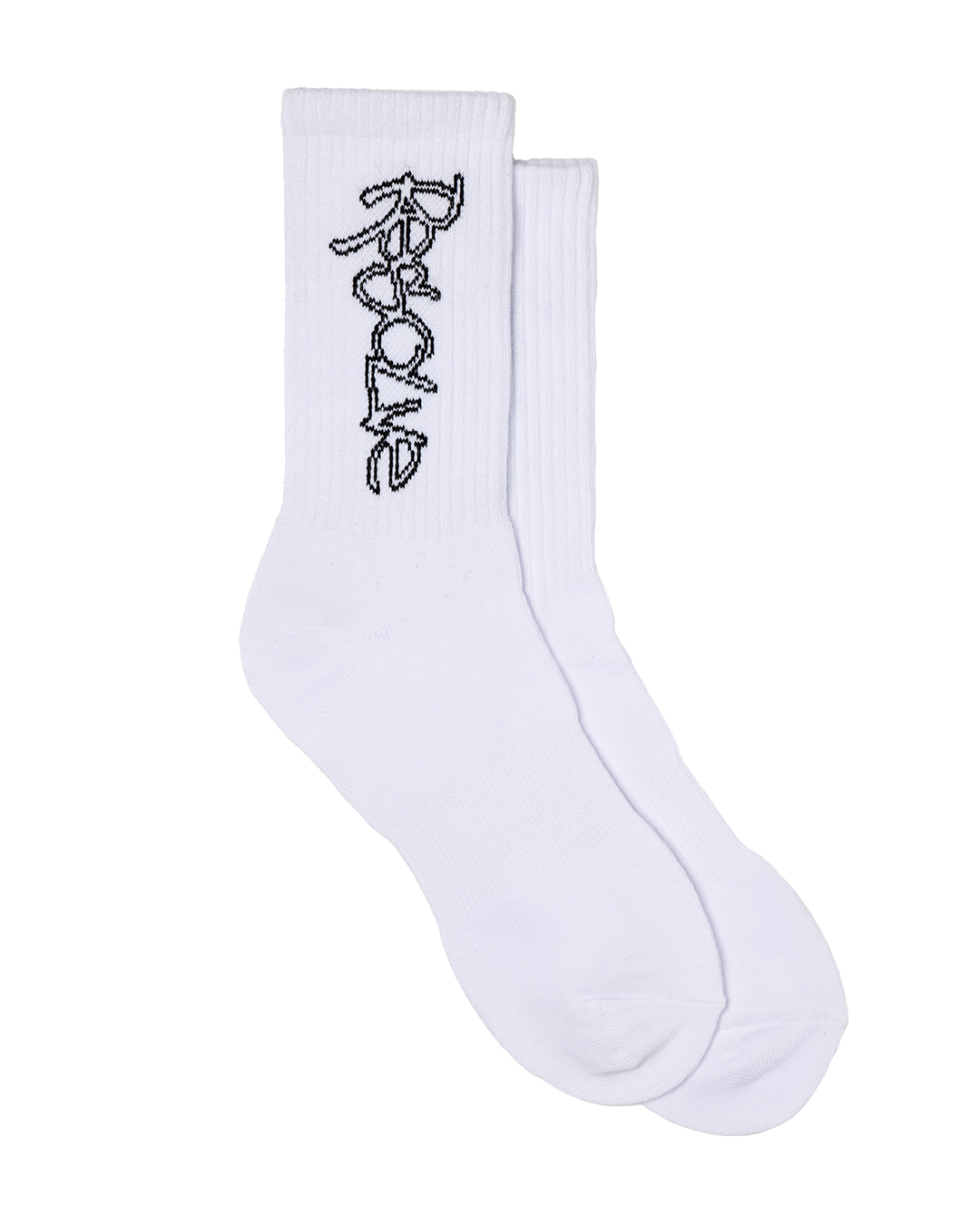 Graffiti Socks 2pk (white)