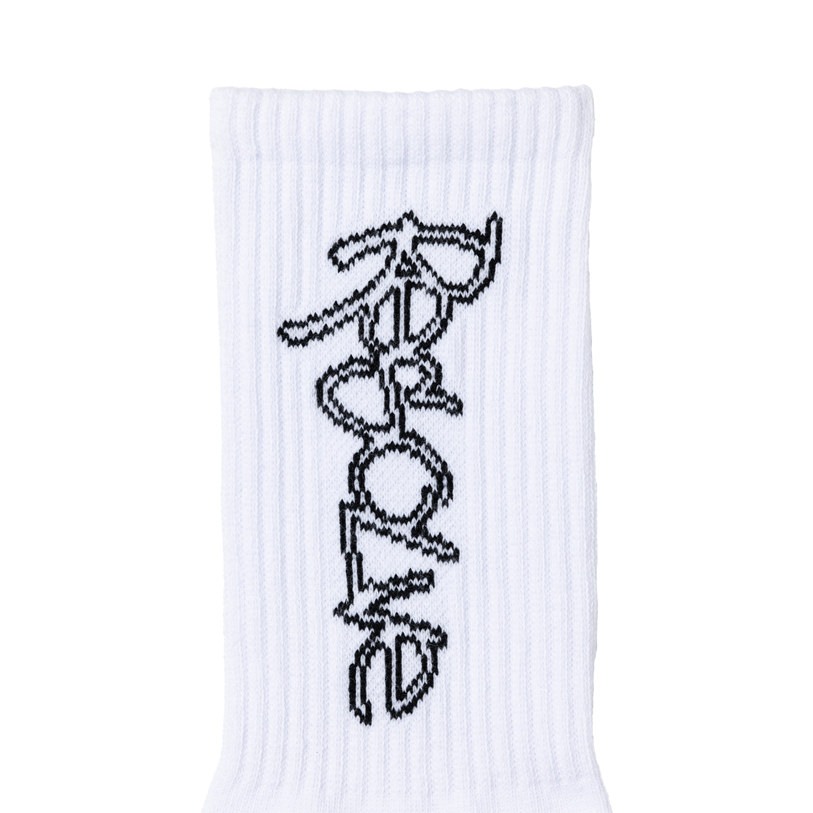 Graffiti Socks 2pk (white)
