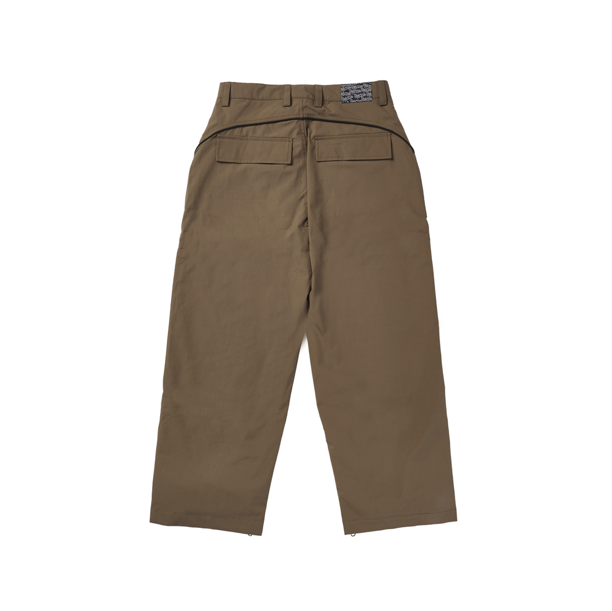 Baggy Track Snowpants (Brown)