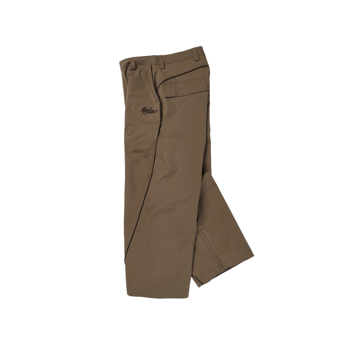 Baggy Track Snowpants (Brown)