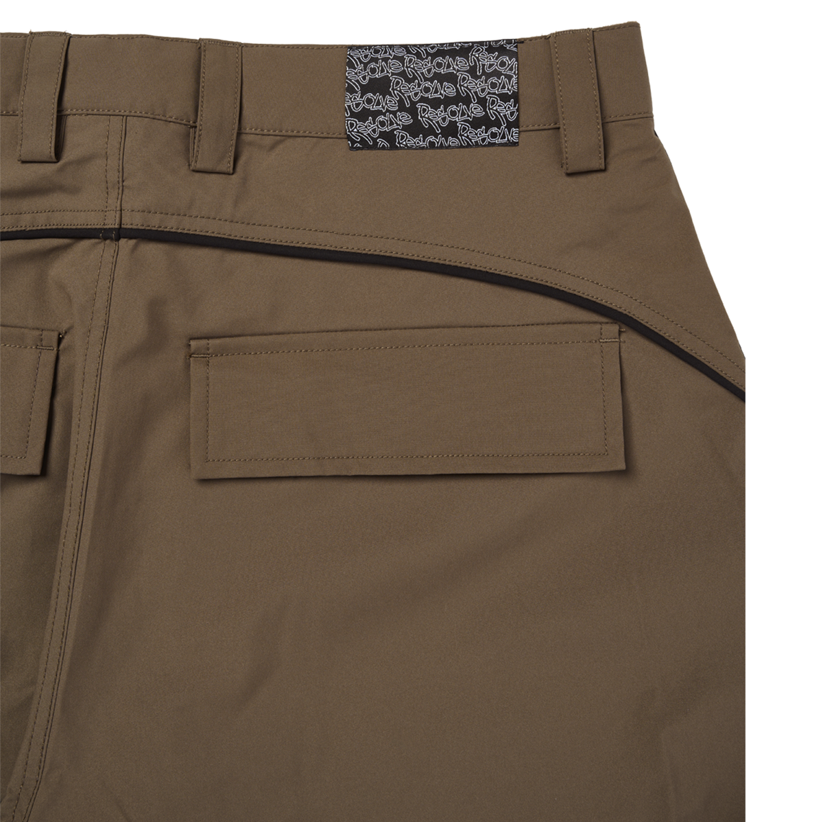 Baggy Track Snowpants (Brown)