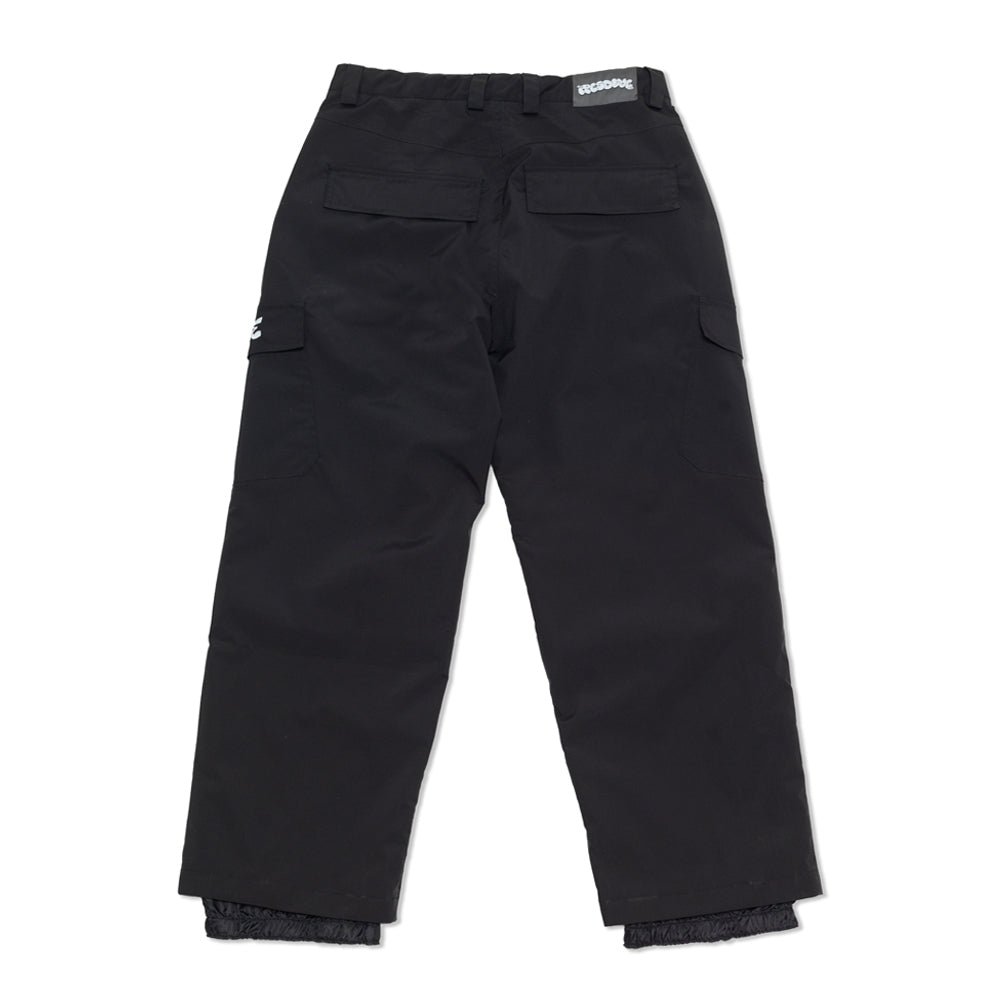 Baggy Cargo Snowpants (Black)