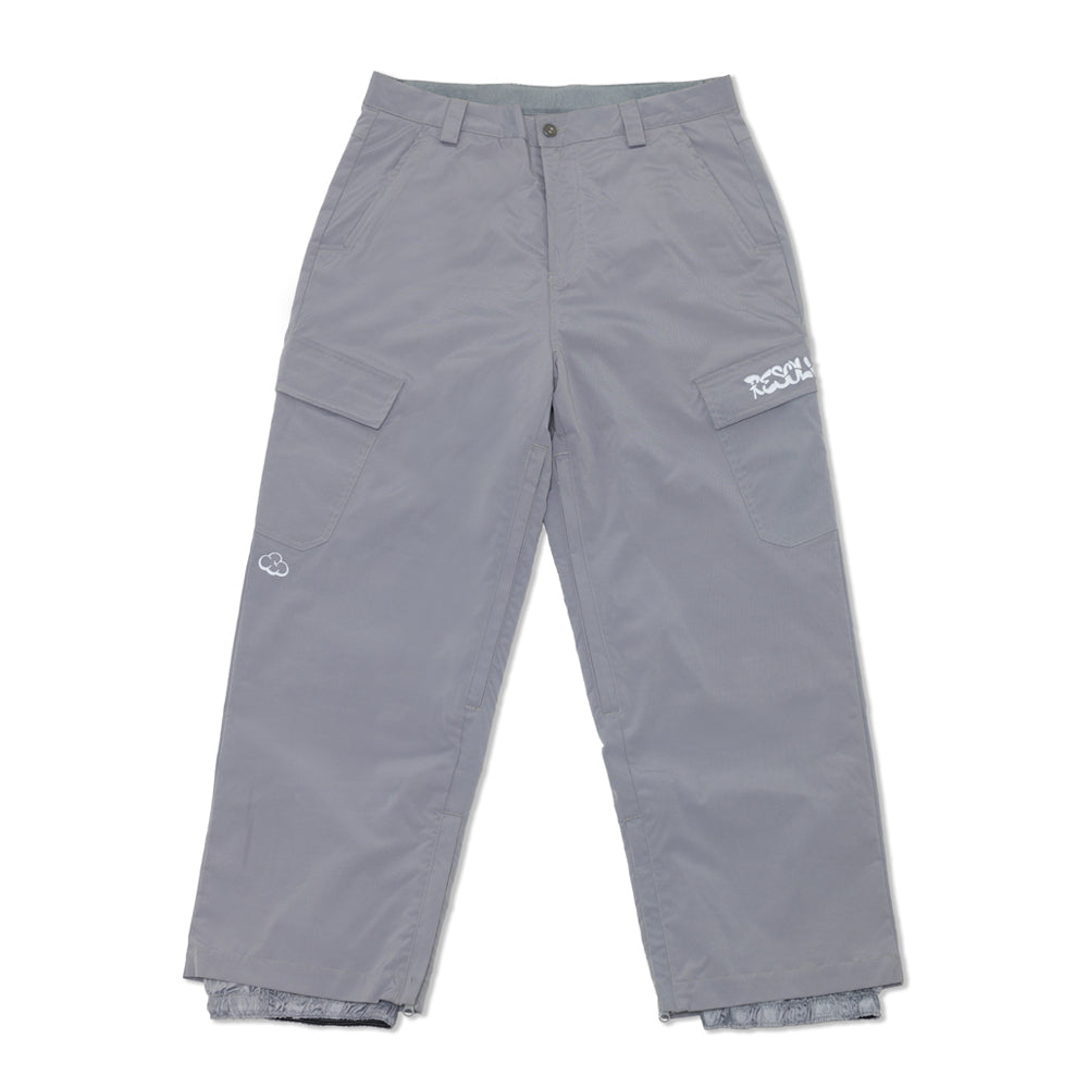 Baggy Cargo Snowpants (Grey)