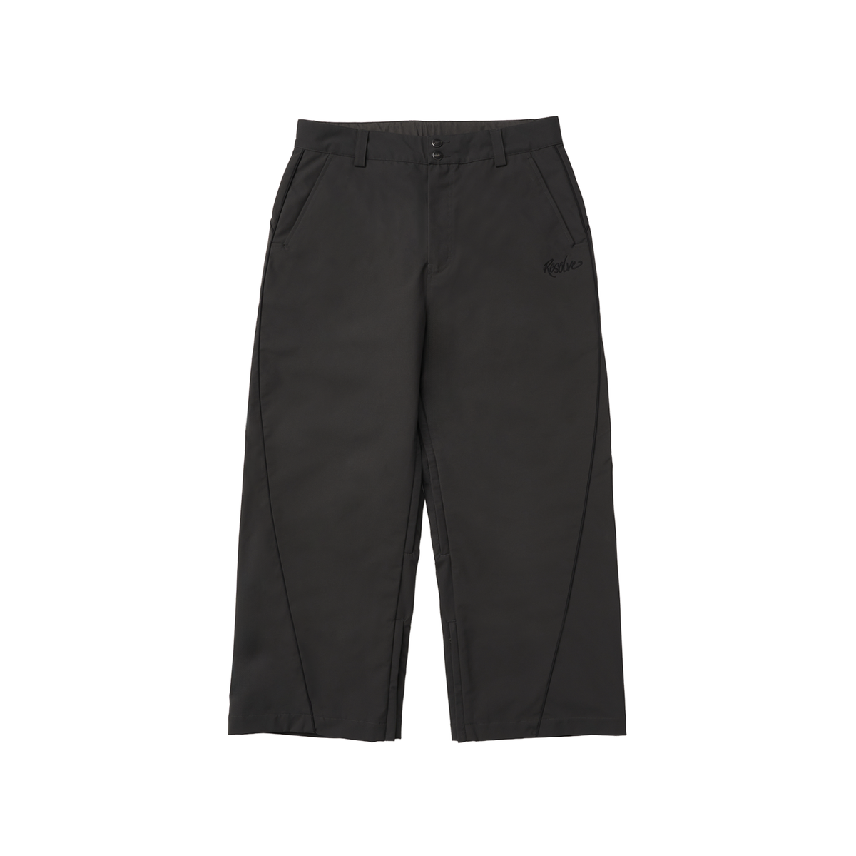 Baggy Track Snowpants (Charcoal)