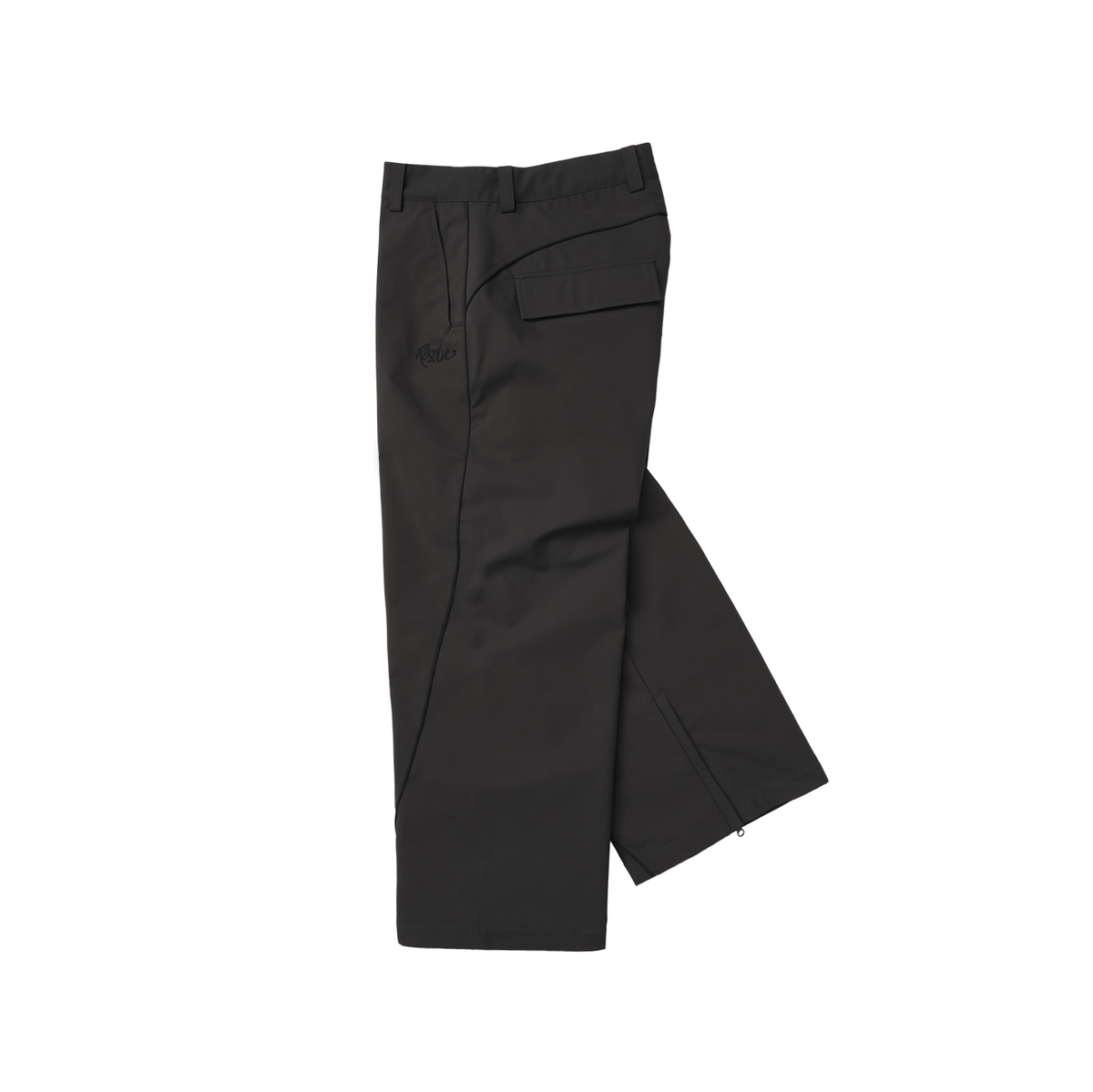 Baggy Track Snowpants (Charcoal)