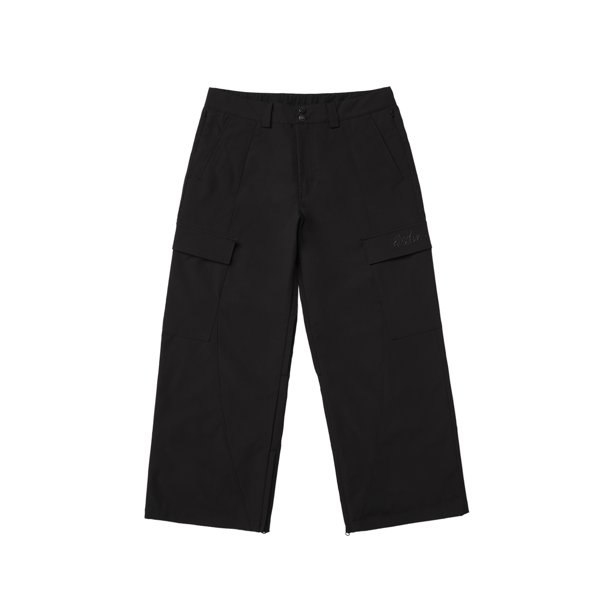 Sprinter Baggy Cargo Snowpants (Black)